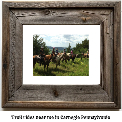 trail rides near me in Carnegie, Pennsylvania